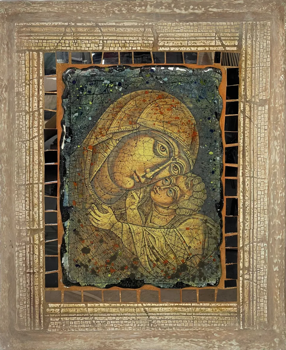 „Дева Мария и младенеца – II“